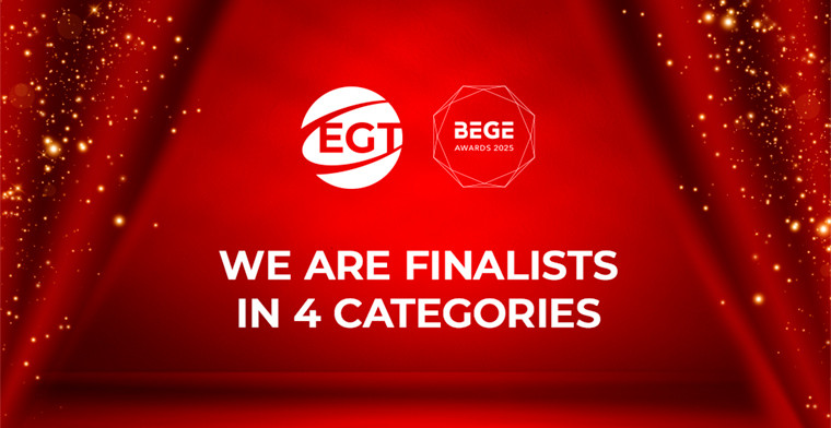 EGT Named Finalist in Four Categories at the BEGE Awards 2025