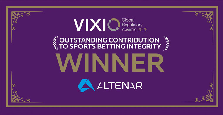 Altenar Wins Top Integrity Prize at Vixio Global Regulatory Awards 2025