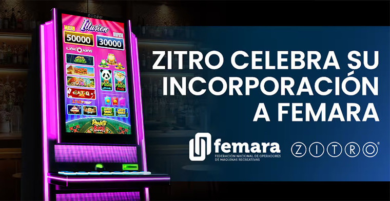 Zitro se une a FEMARA como nuevo socio colaborador y presenta su primera máquina para hostelería