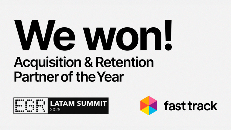 Fast Track wins EGR LatAm award for acquisition and retention partner