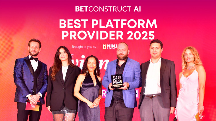 BetConstruct AI Named Best Platform Provider 2025 at SiGMA South Asia Awards