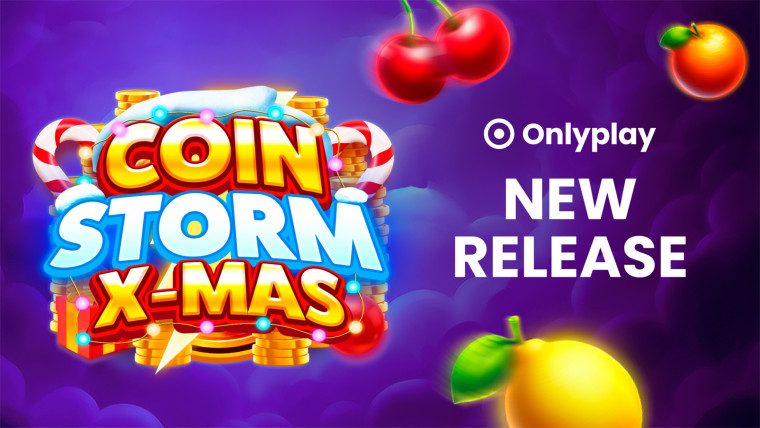 Onlyplay presents new 3×3 video slot Coin Storm X-Mas