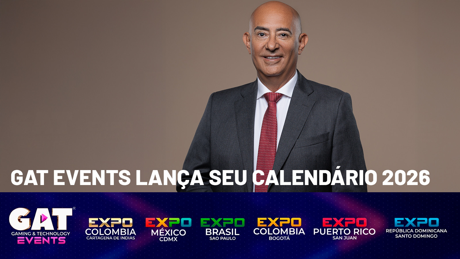 GAT Events lança seu calendário 2026 com expansão para o Brasil e datas padronizadas para toda a América Latina
