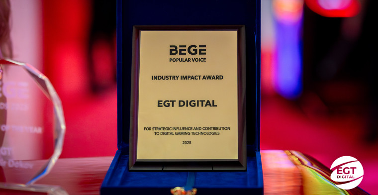 BEGE Awards 2025: EGT Digital Receives Important Distinction