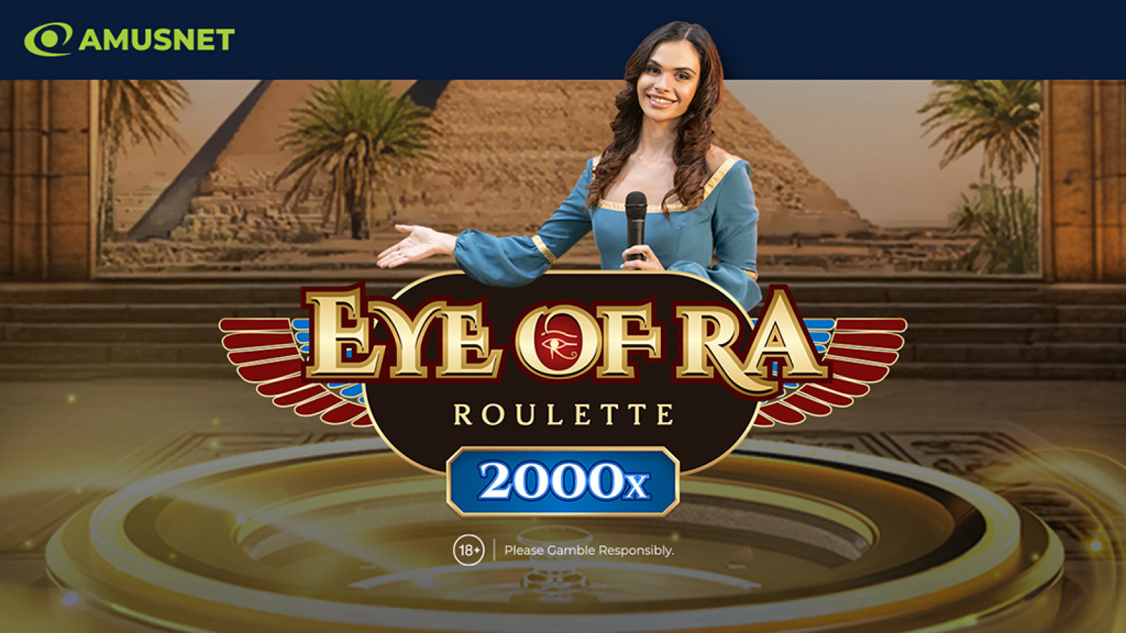 Amusnet presents "Eye of Ra Roulette 2000x": An Adventure Powered by Ancient Energy