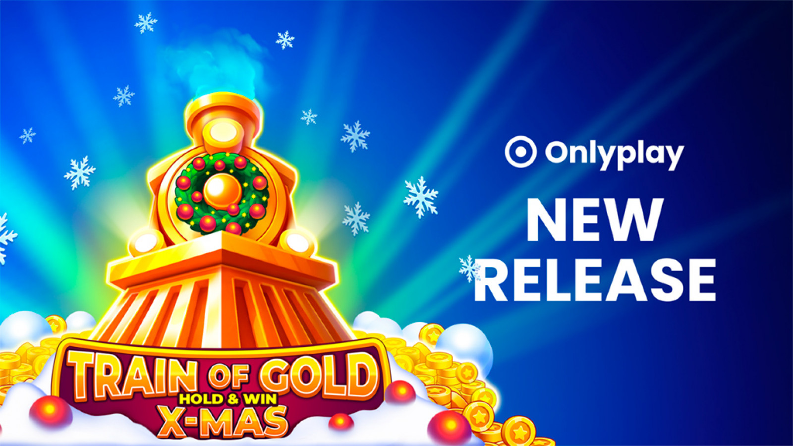 Onlyplay lança a aventura natalina Train of Gold X-Mas: Hold & Win