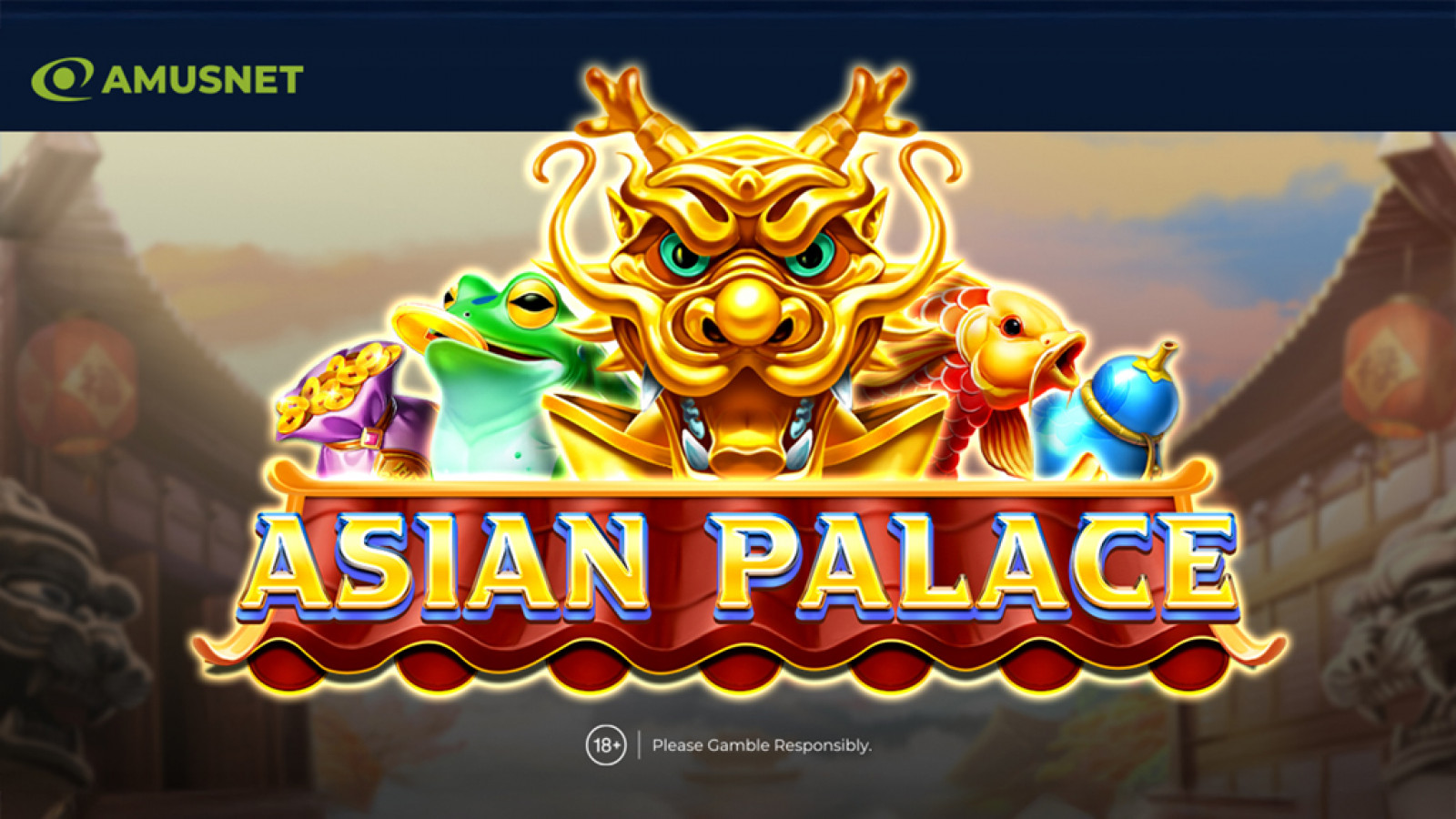 Amusnet Launches "Asian Palace": A Dragon-Themed Slot Packed with Multipliers and Mega Wins
