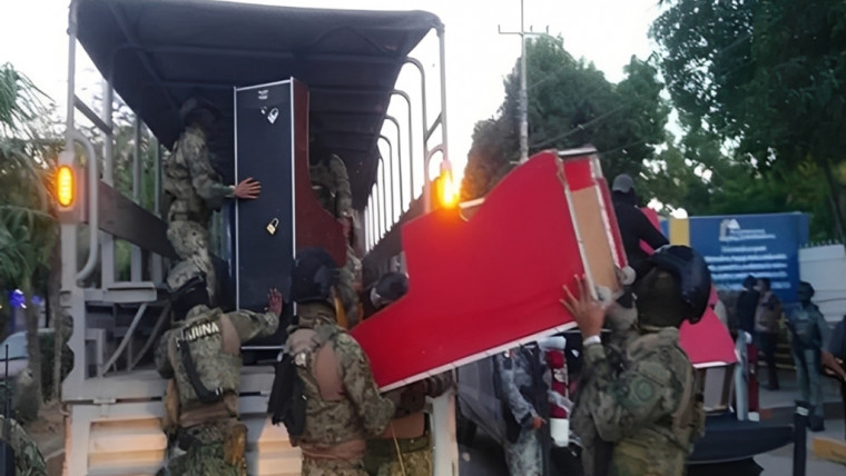 Semar asegura 106 máquinas tragamonedas en Acapulco en operativo contra ilícitos