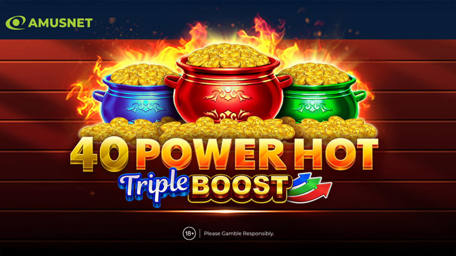 “40 Power Hot Triple Boost Golden Coins Link”: o novo slot da Amusnet que eleva a temperatura com grandes prêmios