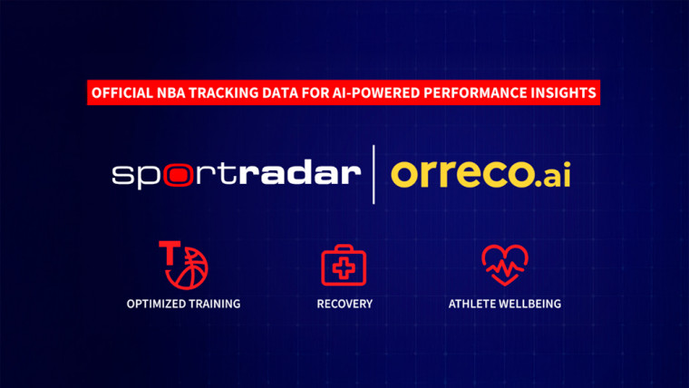 Orreco Boosts Its AI Athlete Performance Platform with Official NBA Tracking Data from Sportradar