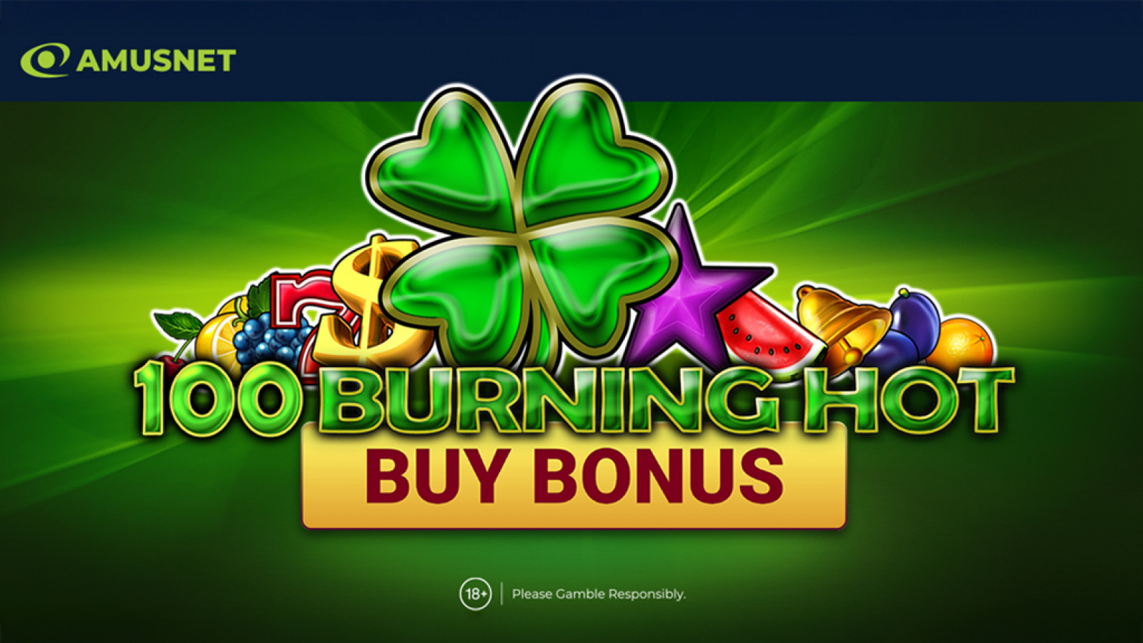 "100 Burning Hot Buy Bonus" by Amusnet: Sizzling Wins and Explosive Features Await