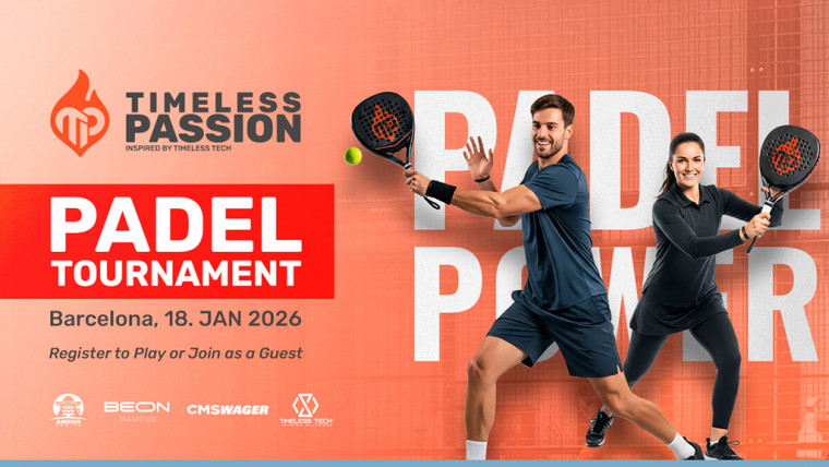 Timeless Passion Launches the Padel Tournament 2026 in Barcelona — A New iGaming Networking Ritual Before ICE