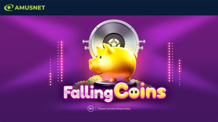 Amusnet presents Falling Coins, a crash game where nerves of steel meet relentless momentum