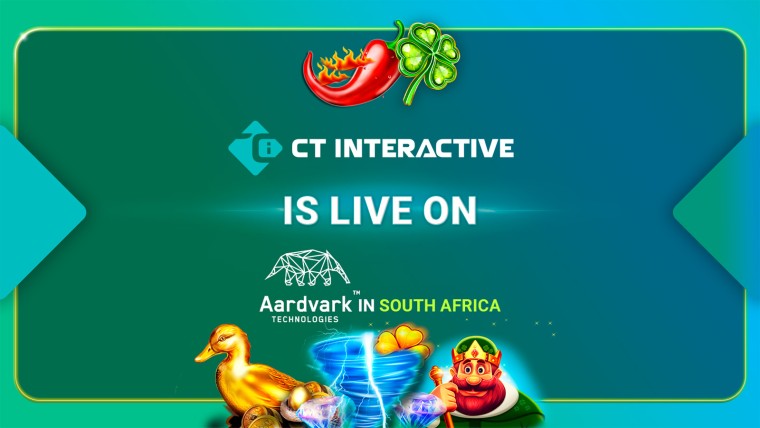 CT Interactive Expands Casino Content Footprint in South Africa Through Aardvark Technologies Deal