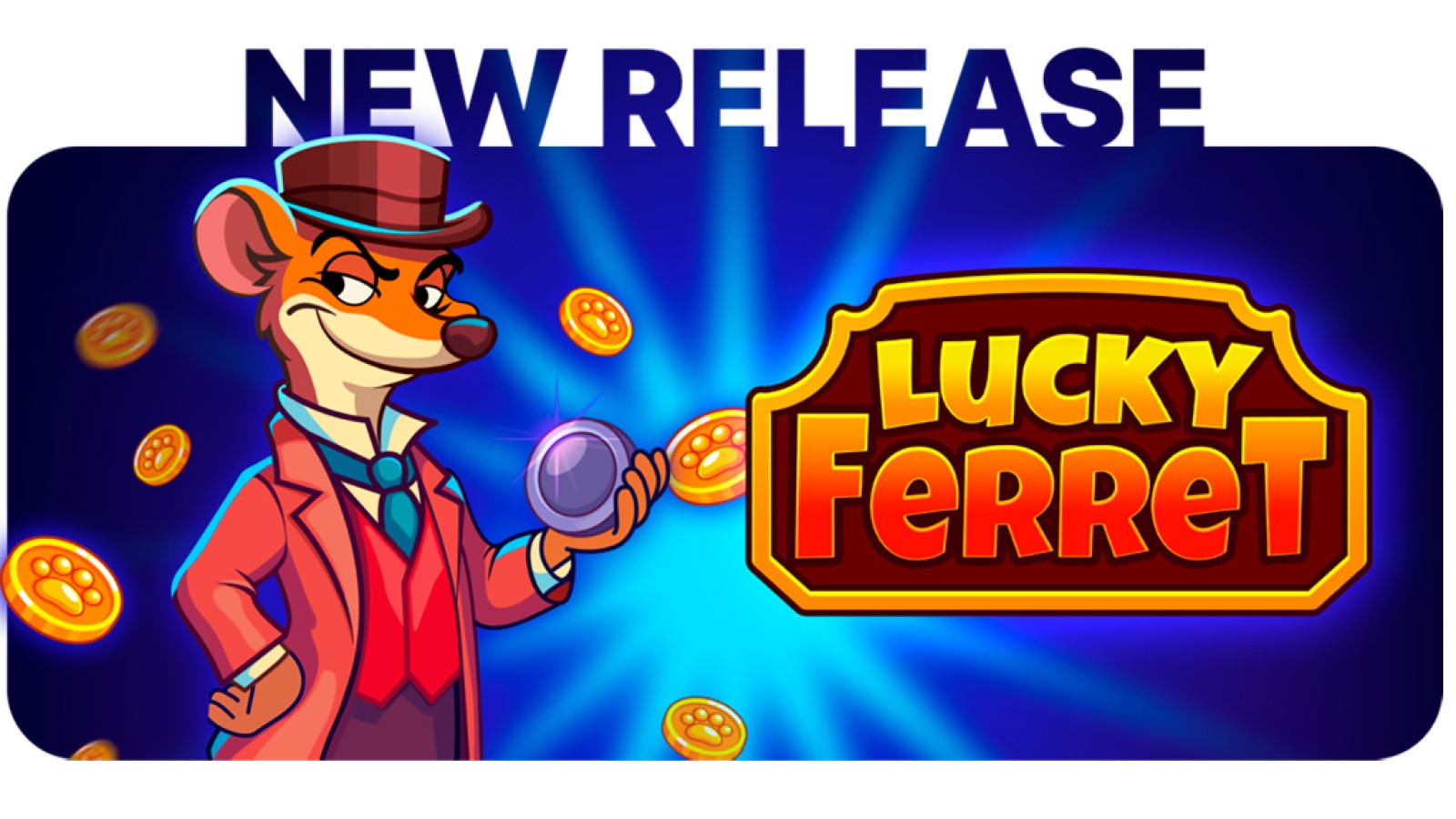 Onlyplay Unveils "Lucky Ferret": A Colorful, High-Energy Slot Adventure