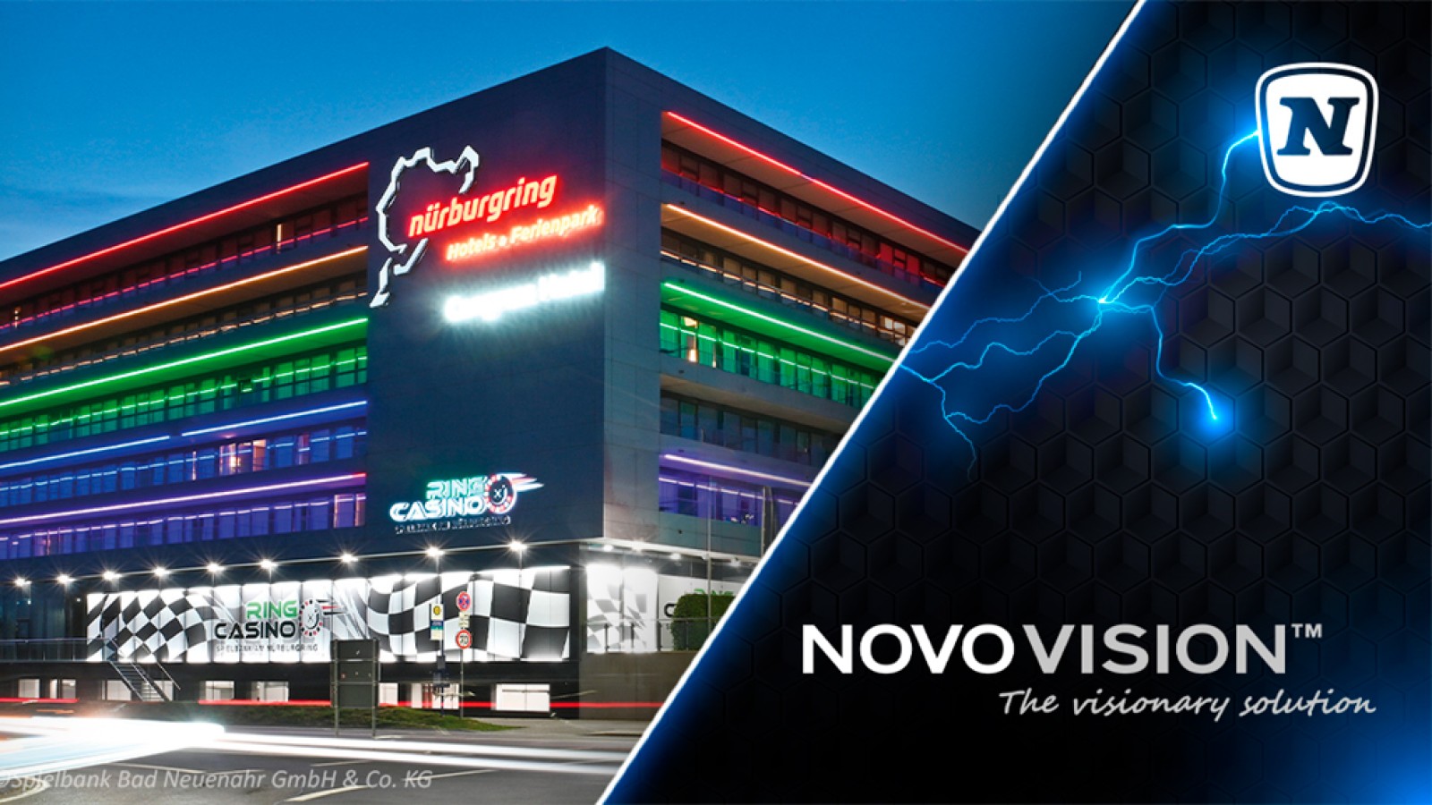 Ring Casino Nürburgring selecciona CMS NOVOVISION™ de NOVOMATIC para modernizar sus operaciones