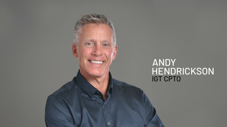 IGT Executive Andy Hendrickson Becomes Chief Product & Technology Officer