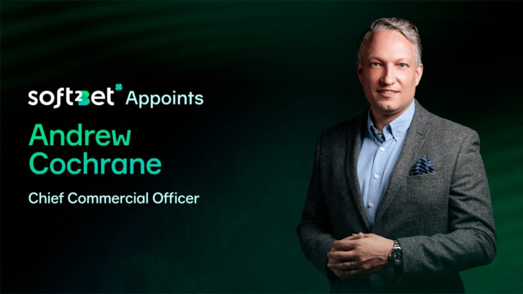Soft2Bet nombra a Andrew Cochrane como Director Comercial para apoyar la expansión global