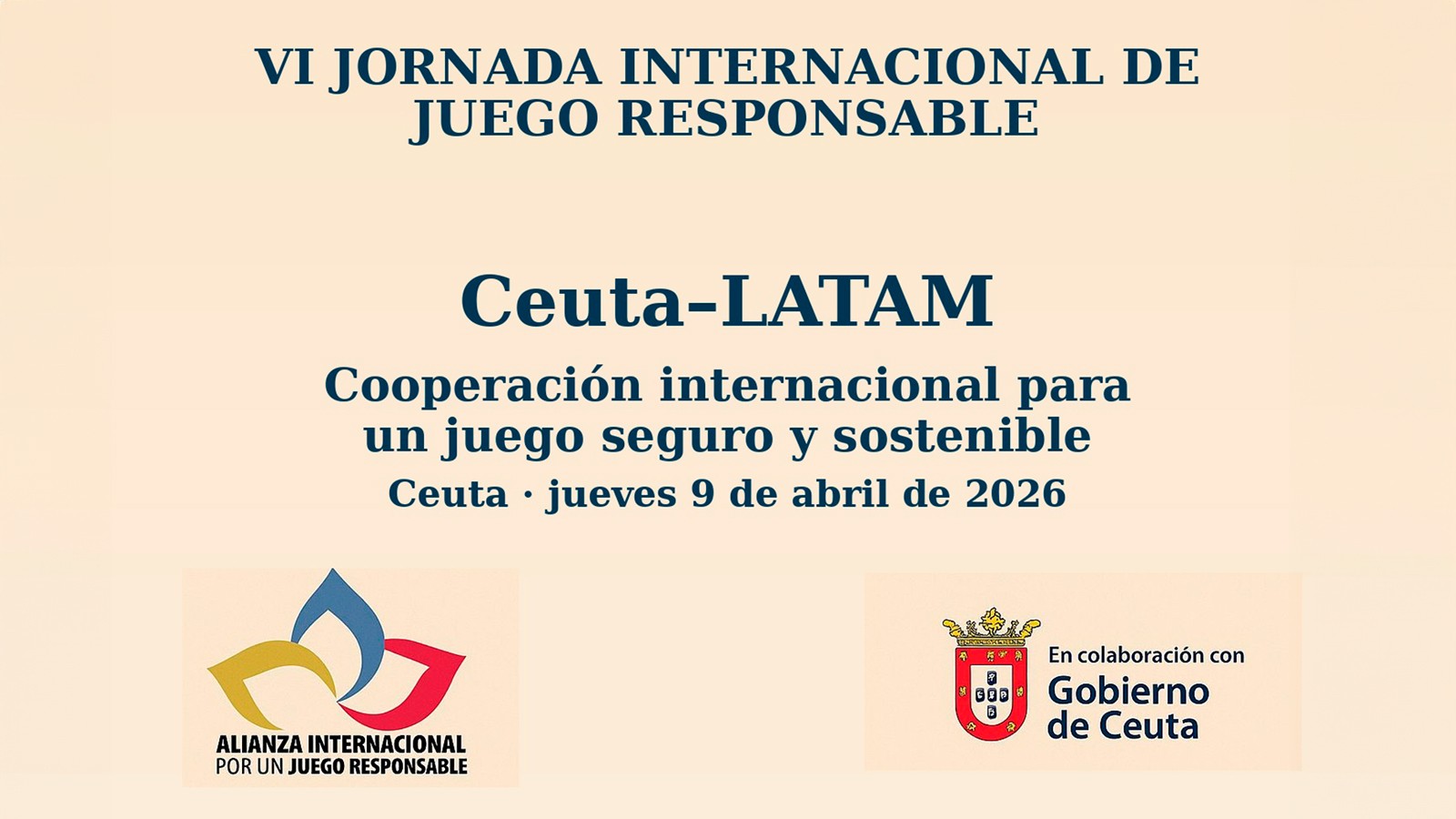 Ceuta prepares for the VI International Conference on Responsible Gaming CEUTA-LATAM with a focus on institutional cooperation