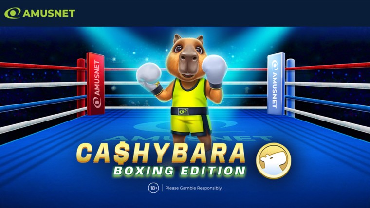 Amusnet lanza Cashybara Boxing Edition, un crash game de alto impacto