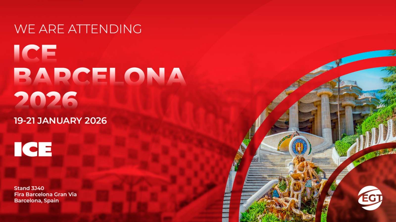 EGT will present a completely new stand concept at ICE Barcelona