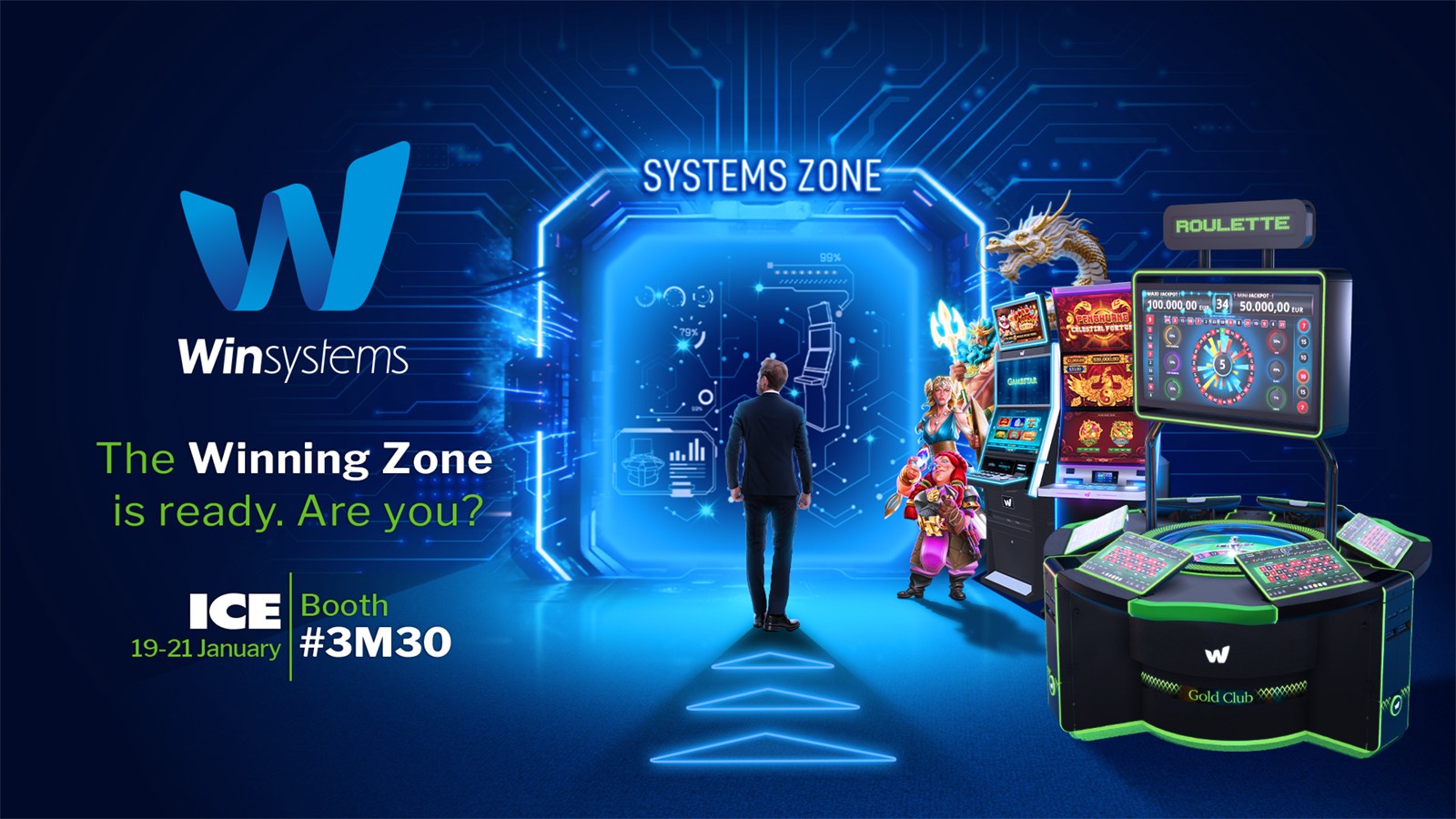 Win Systems to present the Latest WIGOS CMS Innovations at ICE Barcelona 2026