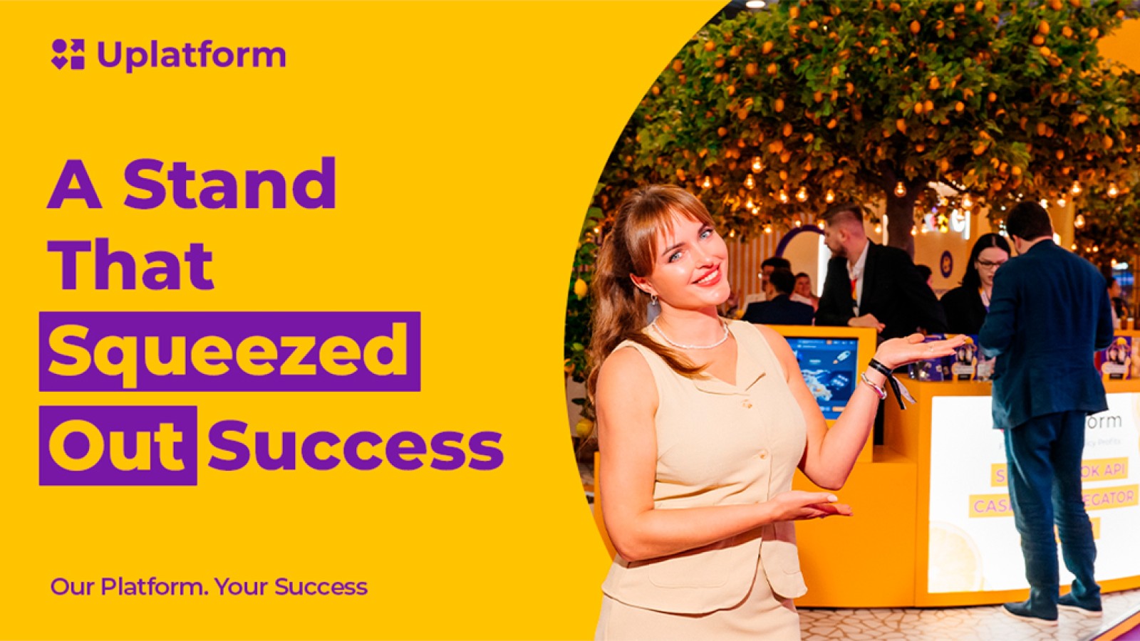 Uplatform Turns Lemons into a Showstopper at SiGMA Central Europe 2025