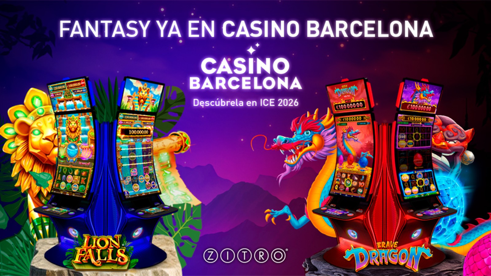 El gabinete Fantasy de Zitro debuta en España de la mano de Casino Barcelona