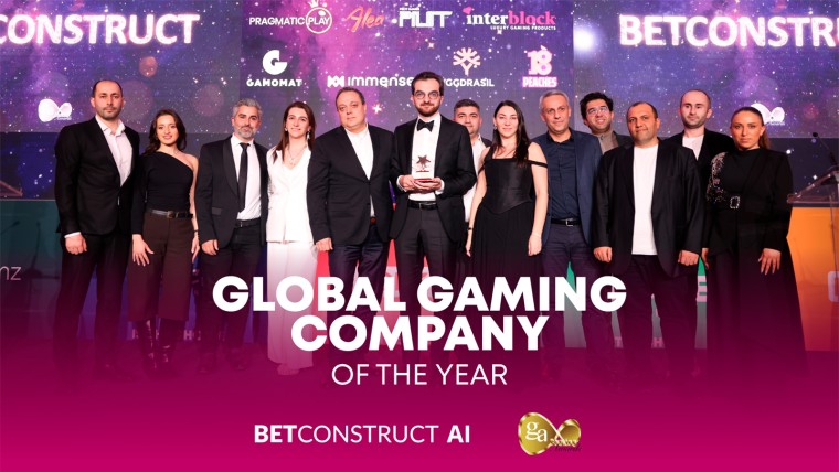 BetConstruct AI Named Global Gaming Company of the Year at IGA 2026