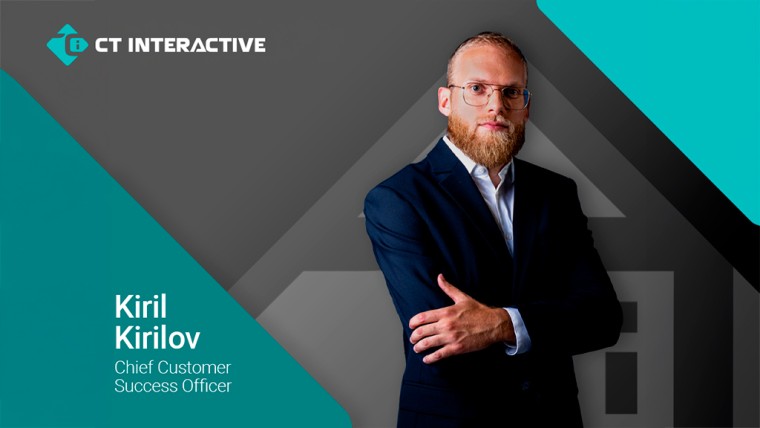 Kiril Kirilov es el nuevo Director de Éxito del Cliente en CT Interactive