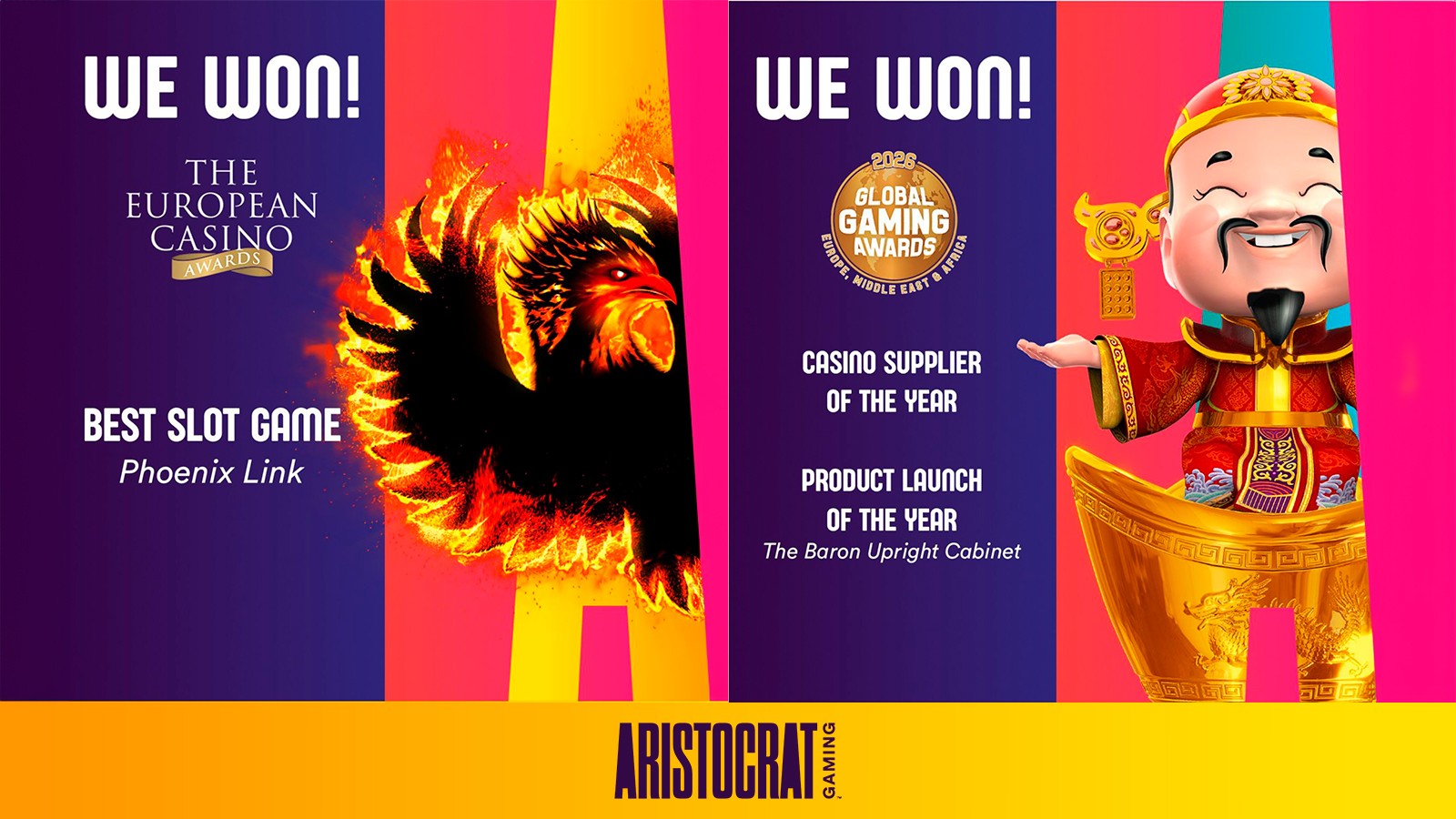 ICE Barcelona 2026: Aristocrat Gaming Wins Multiple Awards and Strengthening Its Industry Leadership