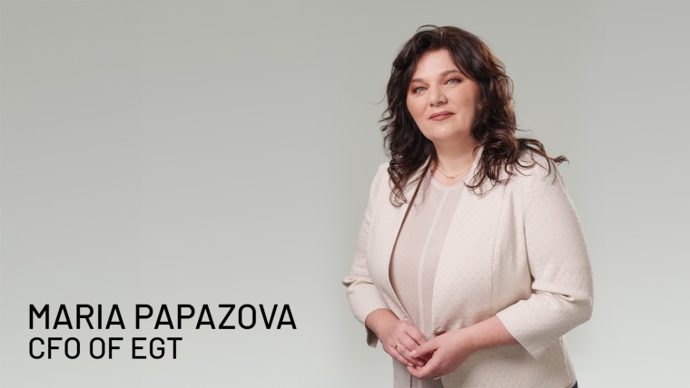 "With character and humble wisdom, I overcome challenges": Maria Papazova, CFO of EGT