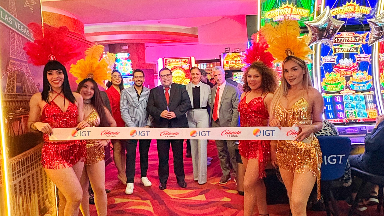 IGT Launches Vive Las Vegas Lounge at Casino Caliente Hipódromo in Tijuana