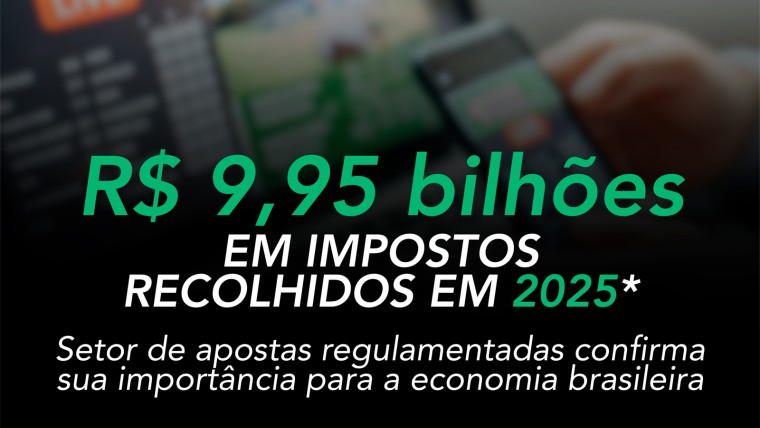 Bets regulamentadas arrecadaram quase R$ 10 bilhões em impostos em 2025, aponta IBJR