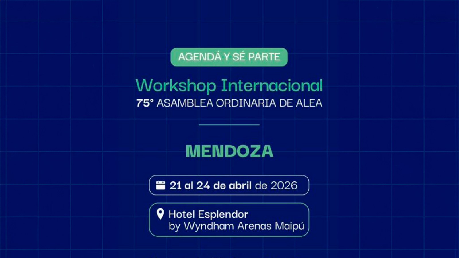 IPJYC y ALEA realizarán un workshop Internacional en el marco de la 75° Asamblea Anual