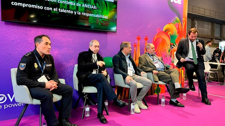 ANESAR highlighted the excellence of its Continuous Training Plan at ICE Barcelona 2026