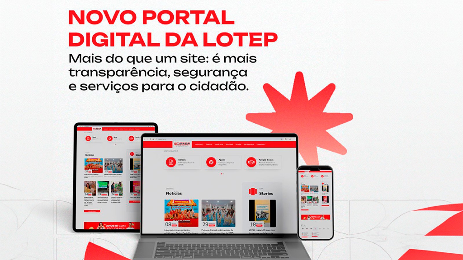 LOTEP lança novo portal digital e avança na modernização da gestão lotérica na Paraíba