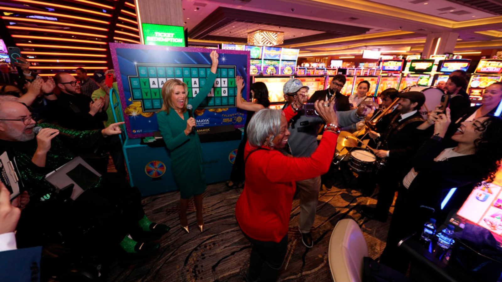 Vanna White Marks 30th Anniversary of IGT "Wheel of Fortune" at Yaamava’ Resort & Casino