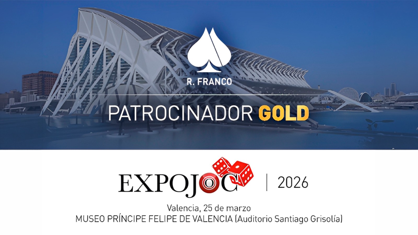 R.Franco Confirms Sponsorship of EXPOJOC 2026 in Valencia