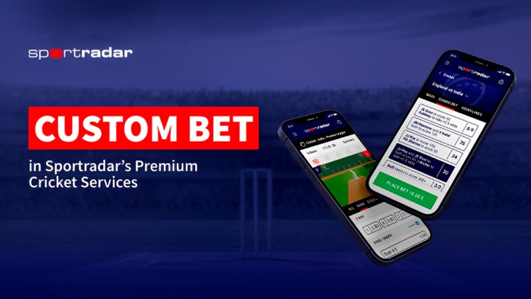 In the run-up to the Men's Cricket World Cup, Sportradar launches "Custom Bet"