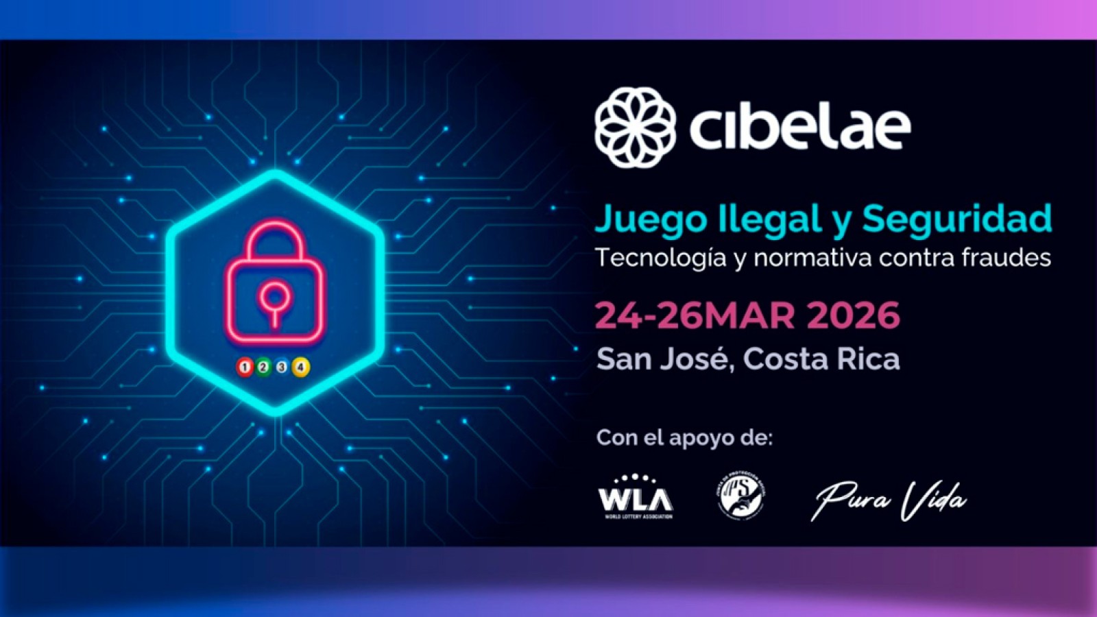 Cibelae abre el registro y presenta la agenda preliminar del Seminario Costa Rica 2026 sobre juego ilegal y seguridad
