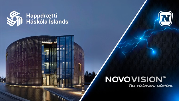 NOVOVISION™ CMS de NOVOMATIC implementado en la Lotería de la Universidad de Islandia tras licitación internacional