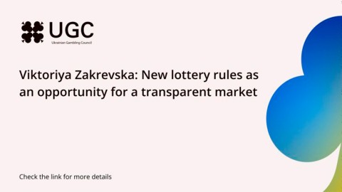 Ukraine Moves to Regulate Lottery Sector with New Transparent Framework