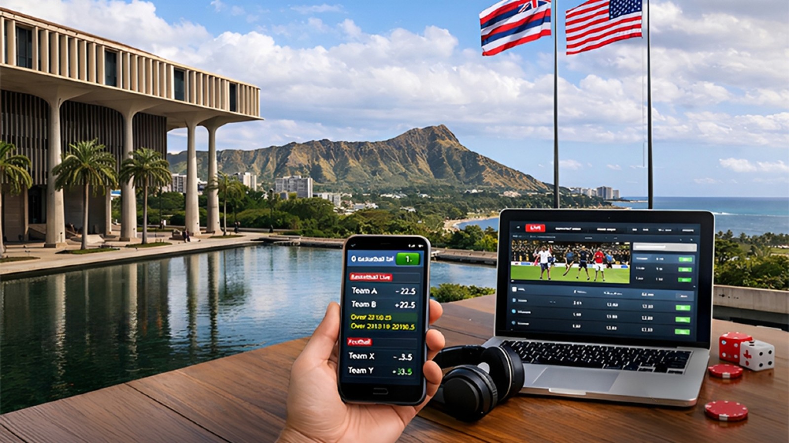 Hawaii Advances Bill to Legalize Statewide Online Sports Betting