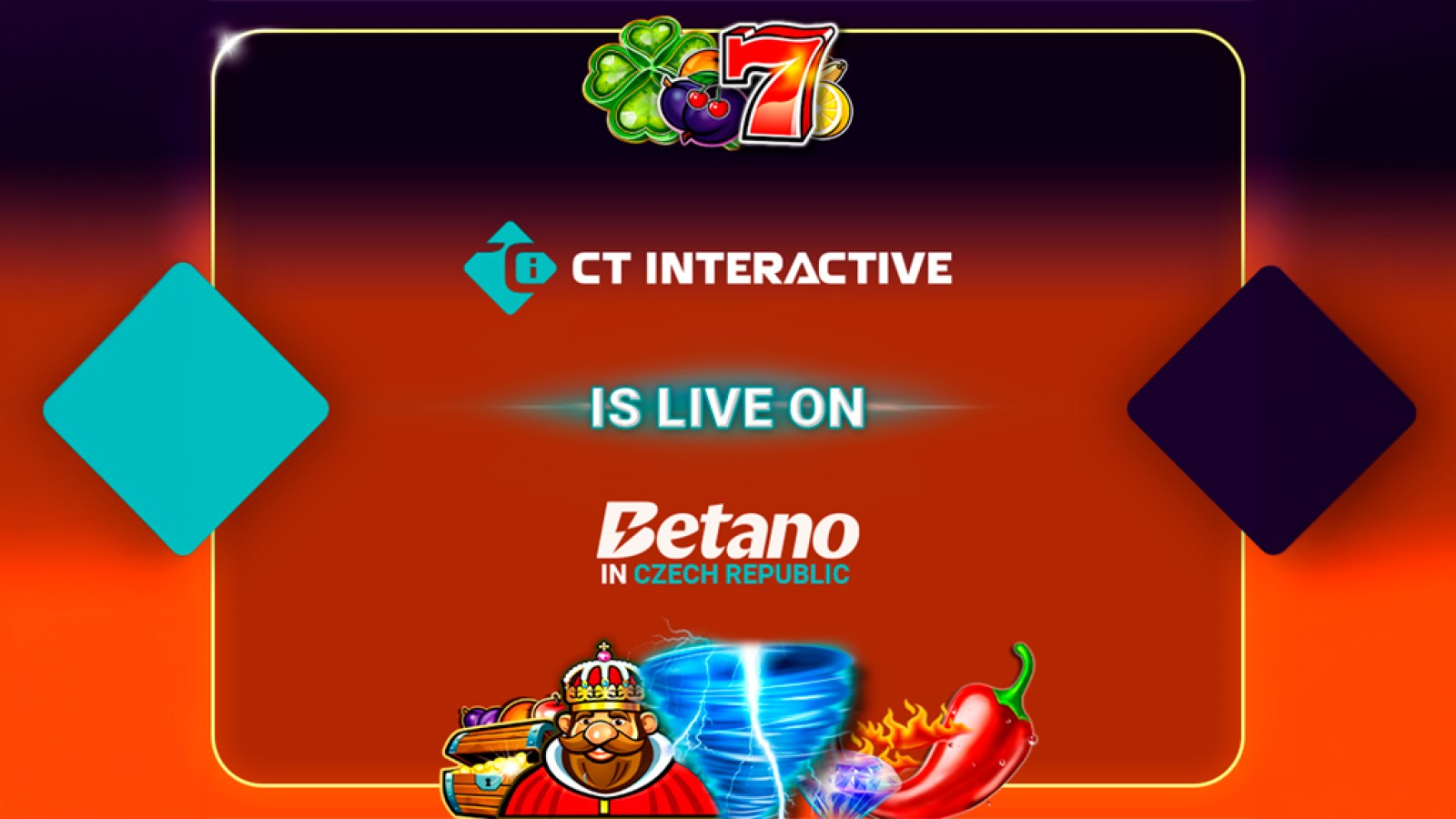 Nueva colaboración: CT Interactive se lanza en Betano.cz