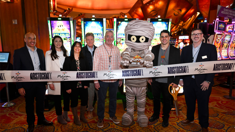 Aristocrat Gaming™ Launches the new Spooky Link Grand™ at Mohegan Sun with Exclusive US Premiere