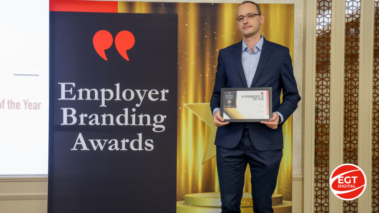 EGT Digital Wins Bronze for AI Innovation at Employer Branding Awards 2026