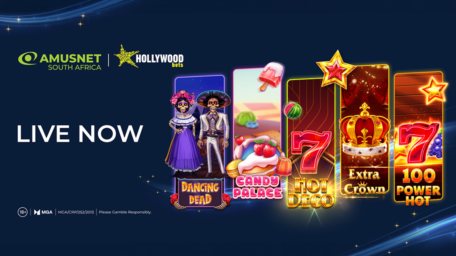 Amusnet Refuerza su Expansión en Sudáfrica con una Alianza Estratégica con Hollywoodbets