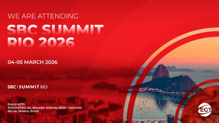SBC Summit Rio: EGT will present its products specially developed for the Brazilian market