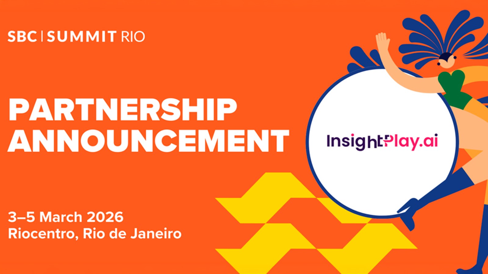 SBC Appoints InsightPlay.ai as Official AI Partner for SBC Summit Rio